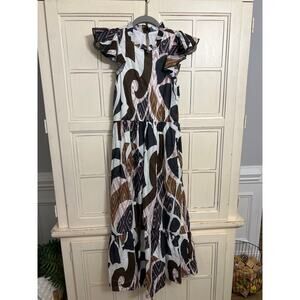Willa Story size XS cotton maxi dress